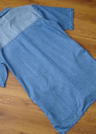 Нове джинсове плаття-сорочка, oversize, mango, р.s4 фото