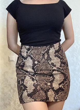 Юбка міні мини 80d H&M
