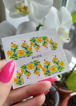 Слайдеры , наклейки для дизайна ногтей