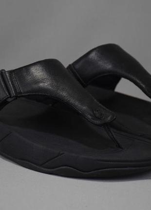 У єтнамки шльопанці сланці сандалі шкіряні fitflop. оригінал. 43 р./28 див.1 фото