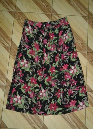 Віскозна спідниця міді