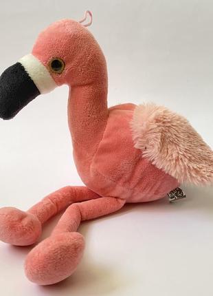 Красивый розовый фламинго 🦩 мягкая игрушка