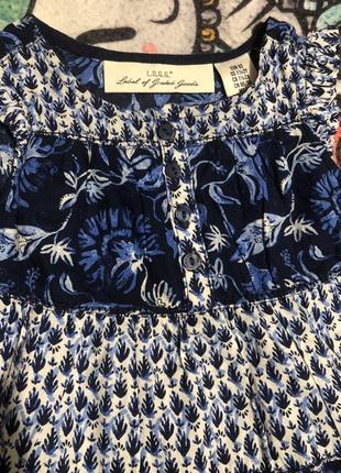 Легкое натуральное платье h&m 2