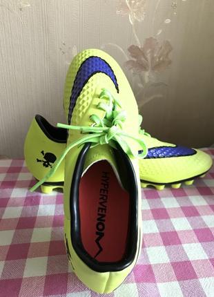 Футбольні бутсі nike hypervenom1 фото