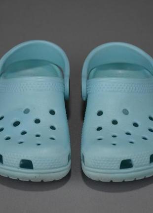 Крокси сабо crocs classic unisex дитячі. оригінал. с 7; 24 р./14-15 см.3 фото