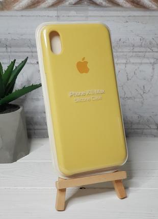 Чехол на iphone xs max silicone case чохол для айфон