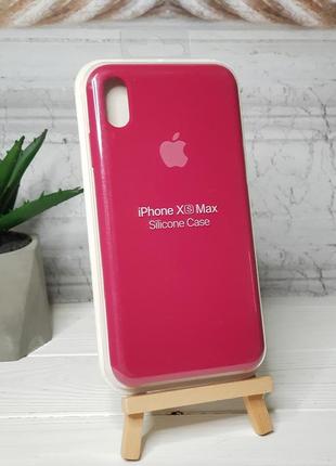 Чехол на iphone xs max silicone case чохол для айфон