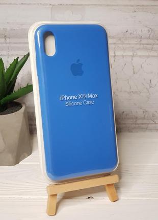 Чохол на iphone xs max silicone case чохол для айфон