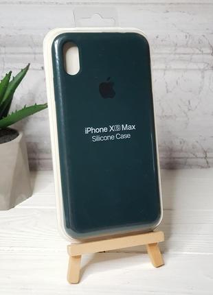 Чехол на iphone xs max silicone case чохол для айфон1 фото