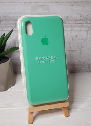 Чехол на iphone xs max silicone case чохол для айфон