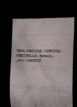 Брендовая  100% вискоза базовая  натуральная блуза  р.14 от peacocks5 фото