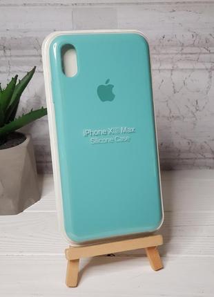 Чохол на iphone xs max silicone case чохол для айфон