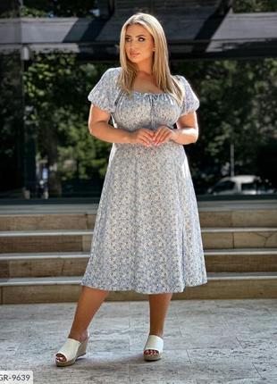 Жіноче літнє плаття розміри 50-56