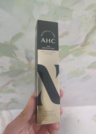 Омолаживающий крем для век и лица ahc ten revolution real eye cream for face, 30 мл2 фото