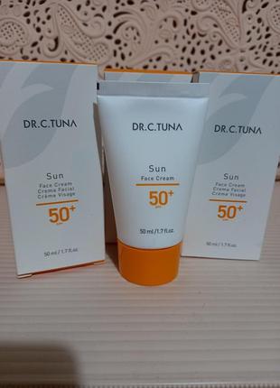 Сонцезахисний крем для обличчя dr. tuna spf 50 farmasi фармаси 50 мл код 10007691 фото