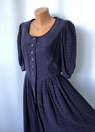 Seller salzburg винтажное баварское платье из вискозы купро синее