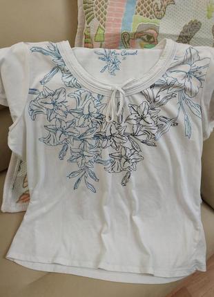 Футболка блузка блуза великого розміру батал