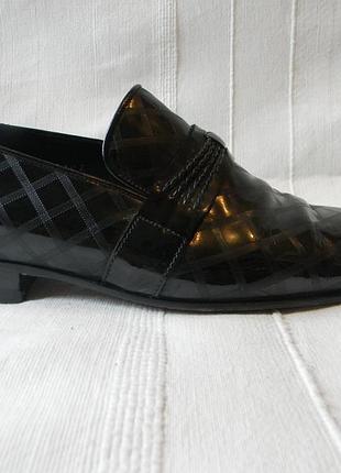 Муж.кожаные туфли gianni & armando(hand made) p.40 g дл.ст 26