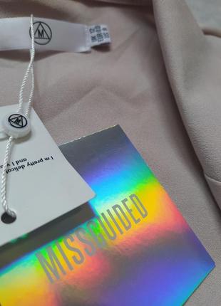 Трендова  двубортна сукня плаття жакет від бренду missguided3 фото