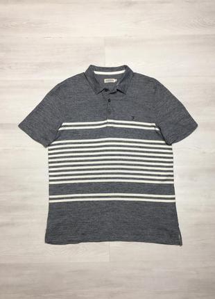 Фирменная мужская тенниска рубашка брендовая футболка поло farah типа barbour