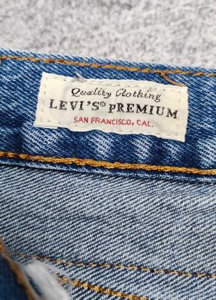 Шорти джинсові шорты джинсовые levi's5 фото