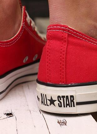 Стильні кеді converse chuck taylor all star m9696 red унісекс