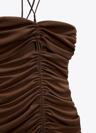 Сукня плаття з драпуванням3 фото