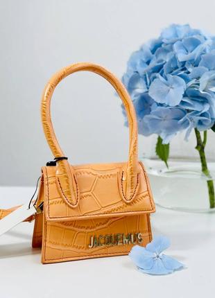 Сумка жіноча шкіряна міні брендовий в стилі jacquemus1 фото