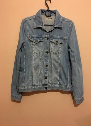 Джинсовая куртка topshop moto denim jacket3 фото