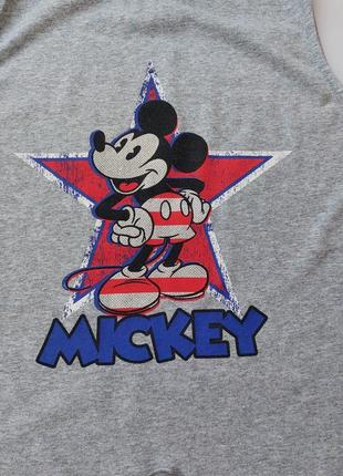 Стильная майка топ с завязкой на талии disney mickey mouse uk103 фото