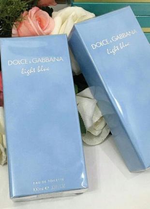Жіночий парфум light blue 100 мл1 фото