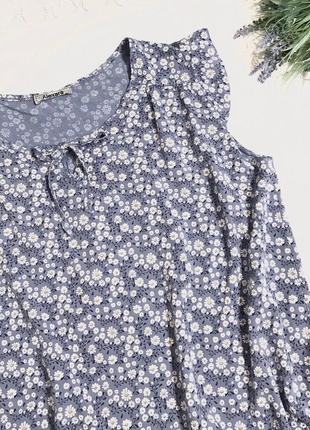Красива блуза в  квітковий принт від італійського виробника alexara2 фото