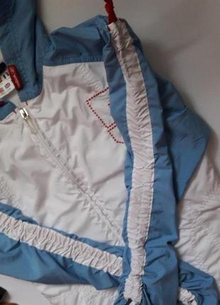 Стильна спортивна куртка , вітрівка з капюшоном reebok3 фото
