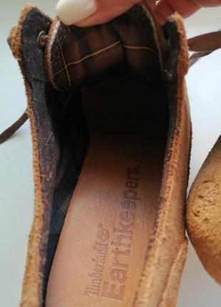 Замшеві ботильйони туфлі timberland7 фото