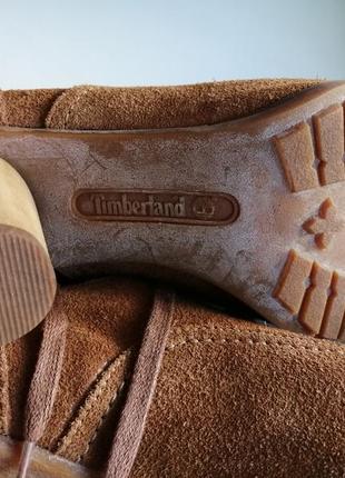 Замшеві ботильйони туфлі timberland8 фото