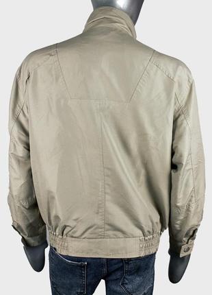 Euromode винтажная светлая мужская куртка, ветровка, бомбер4 фото