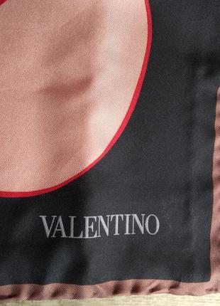 Valentino оригинал платок шелк 90*883 фото