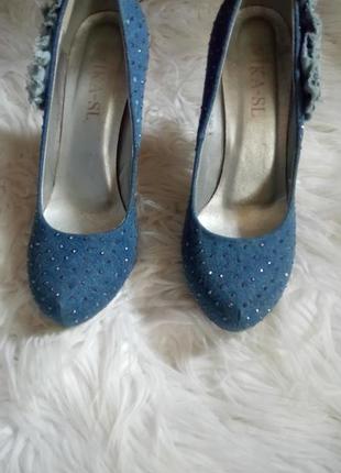 Туфлі джинс