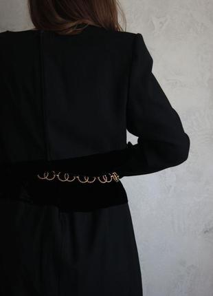 Valentino винтажное шерстяное платье миди оригинал7 фото