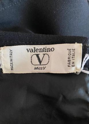 Valentino винтажное шерстяное платье миди оригинал8 фото