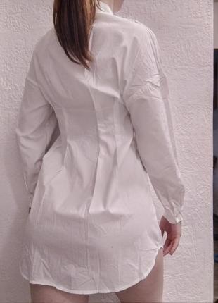 Платье рубашка новое . сукня з корсетною вставкою на ґудзиках.4 фото
