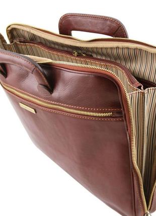 Caserta кожаный портфель для документов tuscany tl1413247 фото