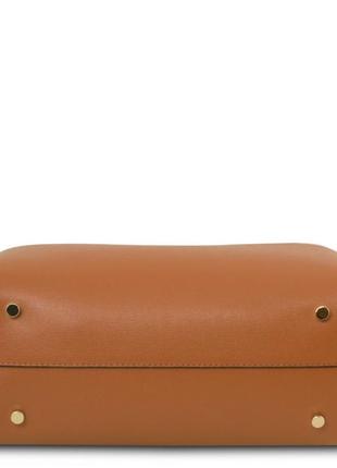 Clio saffiano leather bag secchiello9 фото