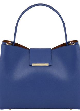 Clio saffiano leather secchiello bag