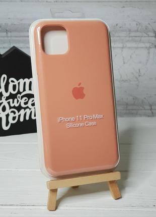 Чохол на iphone 11 pro max з захищеним низом silicone case чехол для айфон с закрытым низом