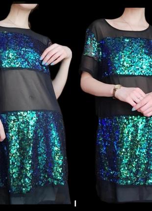 Секси 👗 платье в блестках вечернее 👗