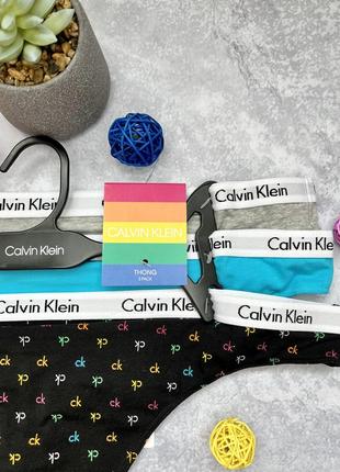 Набір стрингів від calvin klein2 фото