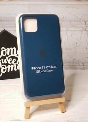 Чохол на iphone 11 pro max з захищеним низом silicone case чехол для айфон с закрытым низом