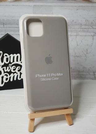 Чохол на iphone 11 pro max з захищеним низом silicone case чехол для айфон с закрытым низом