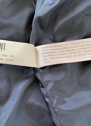 Куртка massimo dutti с отделкой из кожи, р. m9 фото